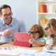 Чехол ProCase для iPad (A16) 11, 10 поколения, 10,9 дюймов, красный - изображение 3