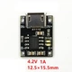 Контроллер заряда Li-Ion АКБ на TC4056 microUSB mini - изображение 1