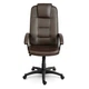 Fotel biurowy Sofotel 402C-DARK-BROWN  Obrotowy Ciemny brąz (5903890631499) - obraz 2