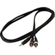 Инсертный кабель RockCable Patch Cable - 2 x RCA to TRS MiniJack (1.5m) (RCL 20902 D4) - изображение 3