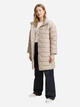 Куртка зимняя длинная женская Tom Tailor 1046599-32208 L Soft Taupe Grey (4068128869202) - изображение 3