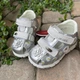 Босоніжки для дівчинки Weestep 21 сріблястий (0381) - зображення 8