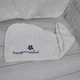Набір рушник-халат шапочка - чалма з мікрофібри 140х80 см Solafa напис білий - зображення 3