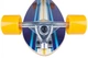 Лонгборд деревянный D Street Pintail Ocean Blue 88.9 см (ds4519) - изображение 4