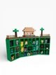 Цветной Тематический Домик Подставка Для Хранения Всей Коллекции Фигурок Kinder Joy Minecraft Киндер Джой / Stand / Display / Для 28 Фигурок по тематике из Игры Майнкрафт - изображение 6