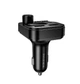 Автомобильный фм модулятор BOROFONE Ocean car BT FM transmitter BC61 2USB/1Type C, 45W/3A, PD/QC автомобильный адаптер блютуз - изображение 3