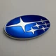 Subaru шильдик 60 мм 30 мм знак субару метал синий вставка в подушку безопасности руль - изображение 2