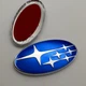 Subaru шильдик 60 мм 30 мм знак субару метал синий вставка в подушку безопасности руль - изображение 4