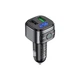 FM модулятор HOCO E67, Black, Box - изображение 2