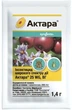 Комплект инсектицидов Syngenta Актара 25 WG в. г. 1.4 г x 8 шт. (4820041010082) - изображение 1