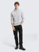 Гольф-водолазка мужская Tom Tailor 1047970-15398 S Light Stone Grey Melange (4069402011126) - изображение 3