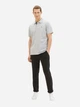 Поло длинное мужское Tom Tailor 1031006-12035 2XL Grey Heather Melange (4067672408271) - изображение 3