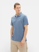 Поло длинное мужское Tom Tailor 1031006-10441 3XL Gravel Grey (4067672408264) - изображение 4