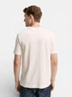 Футболка хлопковая длинная мужская Tom Tailor 1045773-10348 S Gardenia White с принтом (4069402638972) - изображение 2