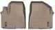 Автомобильные коврики в салон Weathertech на Kia SEDONA 15- передние бежевые КИА Седона WT0033715 - изображение 1