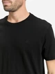 Футболка хлопковая длинная мужская Tom Tailor 1050139-29999 M Black (4069403126935) - изображение 4