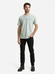 Футболка хлопковая длинная мужская Tom Tailor 1050136-12792 S Soft Greyish Green с принтом (4069403121190) - изображение 3