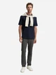 Набор футболок хлопковых длинных мужских Tom Tailor 1048393-10668 S 2 шт Sky Captain Blue (4069402244548) - изображение 4