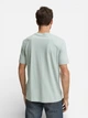 Футболка хлопковая длинная мужская Tom Tailor 1037735-12792 S Soft Greyish Green с принтом (4069403365211) - изображение 2