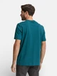 Футболка бавовняна довга чоловіча Tom Tailor 1050134-12818 L Deep Meadow Green з принтом (4069403120810) - зображення 2