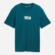 Футболка бавовняна довга чоловіча Tom Tailor 1050134-12818 L Deep Meadow Green з принтом (4069403120810) - зображення 5