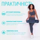 Коврик для йоги EasyFit TPE+TC ( Eco Friendly) 6 мм синий с голубым + чехол (двухслойный спортивный каремат, мат для фитнеса, пилатеса) - изображение 2
