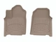 Автомобильные коврики в салон Weathertech на Jeep Wagoneer HP 22-24 передние бежевые Джип Вагонир WT0034357 - изображение 1