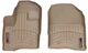 Автомобильные коврики в салон Weathertech на Ford Taurus 11-19 передние бежевые Форд Таурус WT0034065 - изображение 1