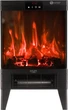 Kominek elektryczny Adler AD 7755 LED 1000 W/2000 W z pilotem i efektem 3D płomienia (5905575910066) - obraz 1
