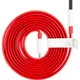 Кабель OnePlus Type-A to Type-C cable SuperVooc 10A (1m) Red - зображення 1