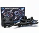 Радіокерований літак-дрон No Brand M33 Fighter Plane LED 2.4GHz Чорний (2104619146) - изображение 5