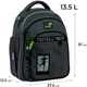 Рюкзак шкільний Kite Education 763S для хлопчика Сірий 37x27.5х12.5см 13.5л легкий Ортопедичний 1-4 клас спинка Ergo Kids (K26-763S-3) - зображення 4