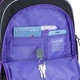 Рюкзак школьный Kite 771S для девочки Черный 36x25x12см 12 л легкий Ортопедический 1-4 класс спинка Ergo Kids (K26-771S-2) - изображение 11