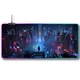 Игровая поверхность, коврик для мышки с RGB-подсветкой 80x30 см Киберпанк 5 (026) - изображение 1