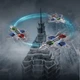Детский самолет на радиоуправлении с LED-подсветкой истребитель на аккумуляторе с пультом управления (WT037) - изображение 5