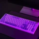 Беспроводная игровая клавиатура Proove Gaming Slicker White Hot-Swap 2.4G Wireless/BT/USB Украинские буквы - изображение 9