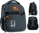 Рюкзак шкільний Kite Education 555S для хлопчика Сірий 36.5x27x15.5см 14 л Ортопедичний каркасний 1-4 клас спинка Ergo Kids (K26-555S-6) - зображення 1