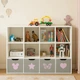 Стеллаж для игрушек и книг на 12 ячеек Gap ST12 Purl-Grey - изображение 1