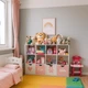 Стеллаж для игрушек и книг на 12 ячеек Gap ST12 White-Pink 1 - изображение 2