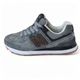 Женские кроссовки повседневные NB 574 Classic Grey Brown 37 (23,5 см) Серый - изображение 1