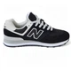 Женские кроссовки повседневные NB 574 Classic Black White 37 (23,5 см) Черный - изображение 3