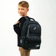 Рюкзак школьный Kite Education 585M для мальчика Черный 40x29x14см 12 л легкий Ортопедический 1-4 класс спинка Ergo Kids светоотражатели (K26-585M-3) - изображение 17