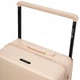 Дорожный полипропиленовый чемодан WINGS BNT01 малая (S) на 4 колесах 55x37x22,5 см, 38 л, кремовая - изображение 8