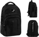 Рюкзак мужской Kite 2578L Черный 46x30x18см городской молодежный 18 л уплотненная анатомическая спинка (K26-2578L) - изображение 1