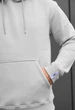 Худі Staff light gray basic fleece XL - изображение 3