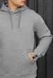 Худі Staff gray basic fleece XXL - изображение 3