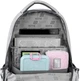 Рюкзак жіночий Kite Education teens 2578M Hello Kitty Сірий 42x29x17см 17 л Ортопедична спинка (HK26-2578M) - зображення 14