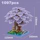 Конструктор Cherry Blossoms M3078 "Вишневое дерево Бонсай" на 1097 деталей, фиолетовое - изображение 2