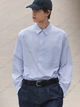 Рубашка женская Uniqlo 397832975 M Голубая (1159855178) - изображение 11
