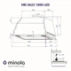 Вытяжка полновстраиваемая Minola HBI 5622 I 1000 LED - изображение 8